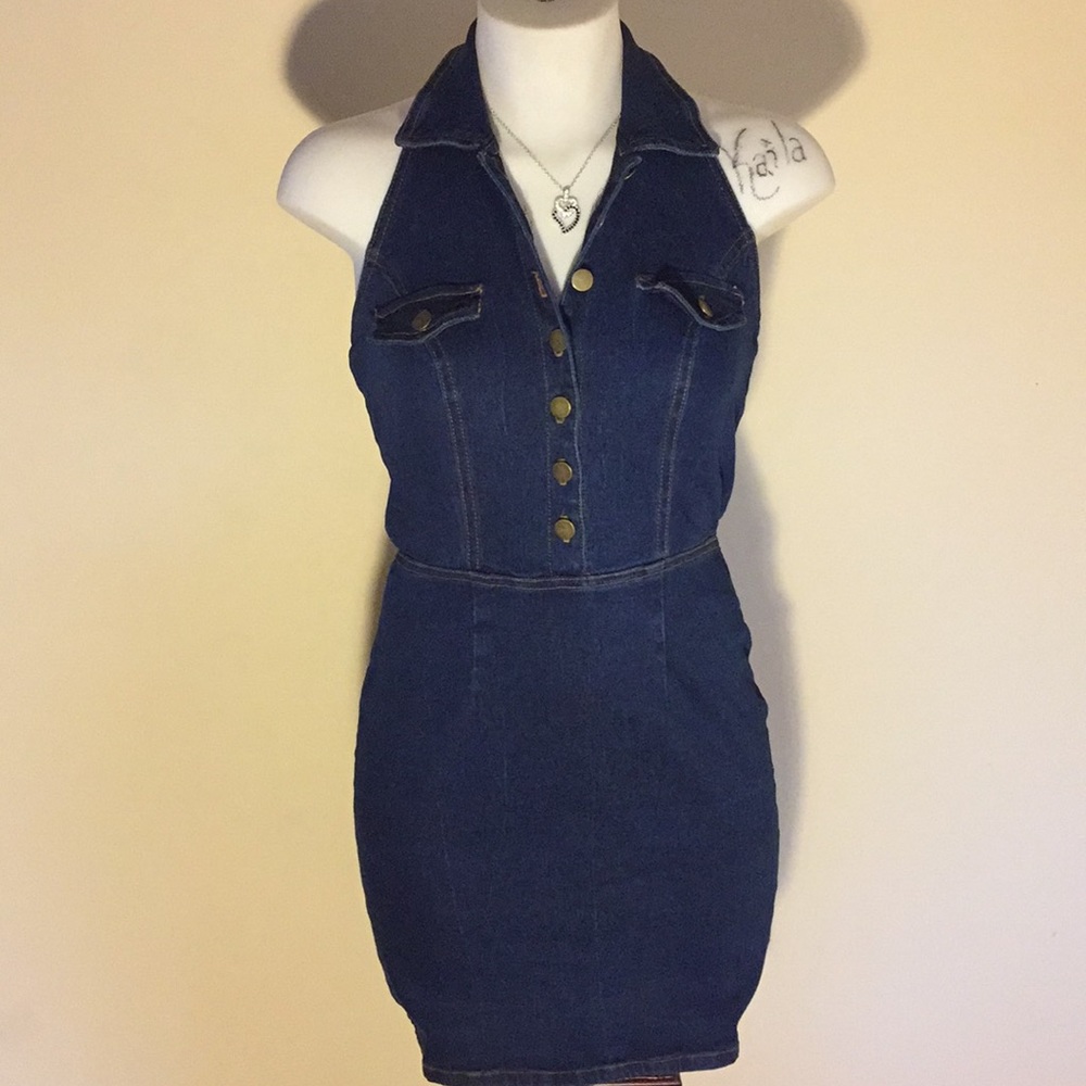 Denim dress